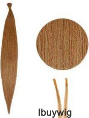 Auburn Straight Stick/I Tip Hair Extensions