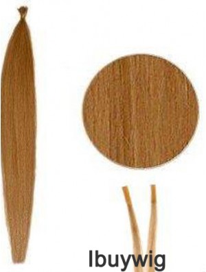 Auburn Straight Stick/I Tip Hair Extensions