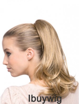 Style Wavy Blonde Ponytails