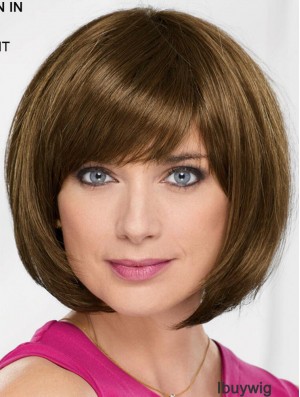 10 inch Chin Length Blonde Straight Online Bob Wigs