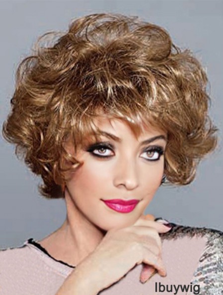 Curly Blonde Perfect Short Classic Wigs