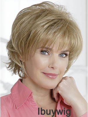 Wavy With Bangs 8 inch High Quality Short Wigs