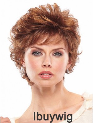 Auburn Short Wavy Classic Capless Wig Sale Online